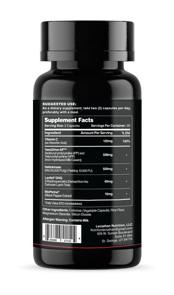 Leviathan Nutrition Hemo Flow packaging highlighting USA-made quality and product details