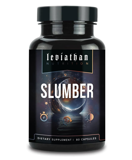 Leviathan Slumber bottle pour showing sleep support features