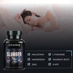Leviathan Slumber packaging box indicating USA manufacturing and testing