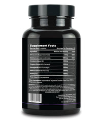 Leviathan Nutrition Prostate Support bottle highlights oregano extract for bladder support.