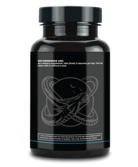 Leviathan Nutrition Prostate Support packaging with hibiscus and pomegranate suggests daily ritual benefits.