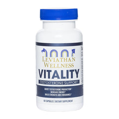 Leviathan Wellness Vitality bottle front for daily energy support