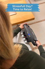 LEVILO 20-head massage gun portable design for travel and gym use