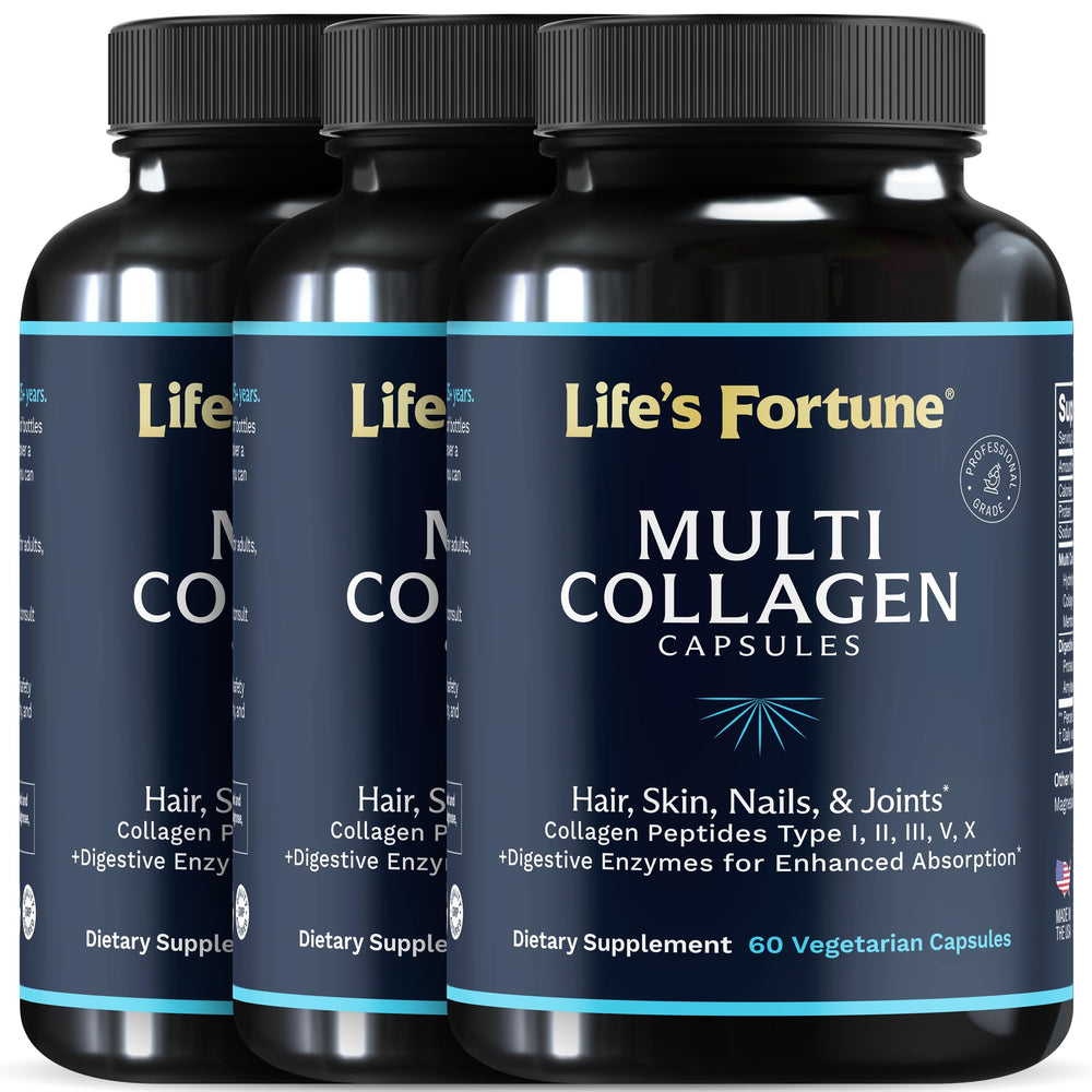 Lewis Labs Enhanced Collagen Pills jar closeup showing premium multi-type formula for joint support