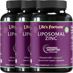 Lewis Labs liposomal zinc bottle front highlighting immune support potential