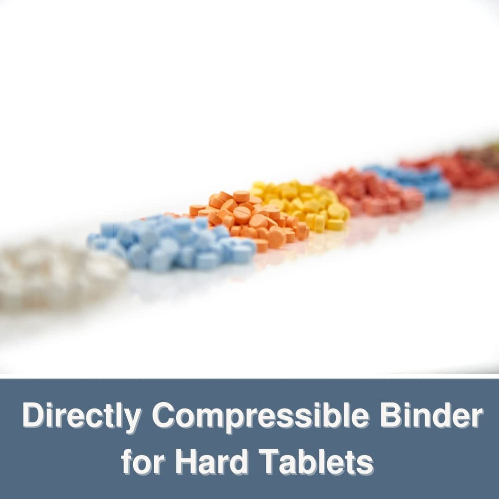 LFA Firmapress direct-compression blend demonstrated for efficient tablet manufacturing.