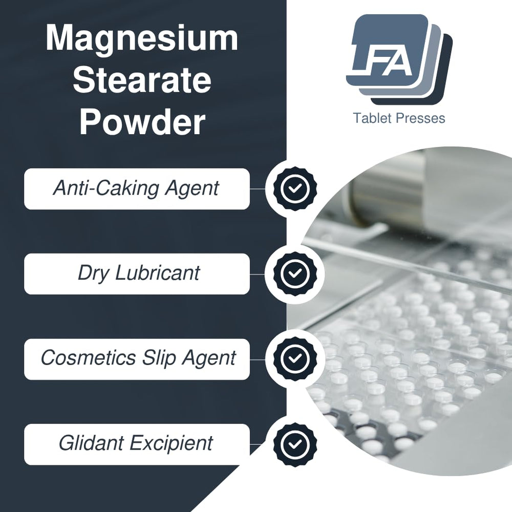 LFA Tablet Presses powder reduces friction between tablet and die during press
