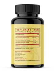 LGS Supplements freeze-dried-bison capsules showcase organ blend.
