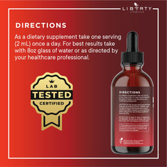Liberty Lifestyle berberine cinnamon moringa turmeric bottle for everyday support
