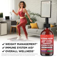Liberty Lifestyle Ceylon Cinnamon liquid drops for warm spice flavor