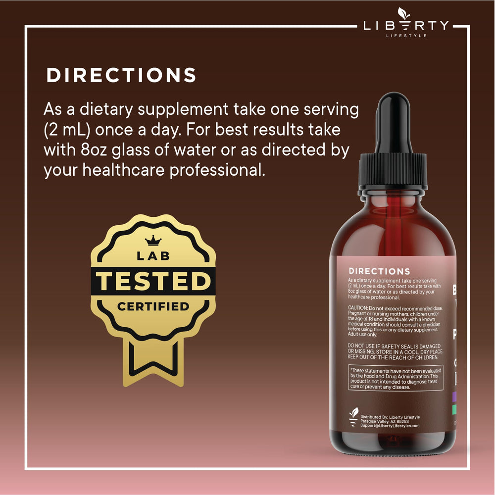 Defend Wormwood amber liquid with dropper for easy use