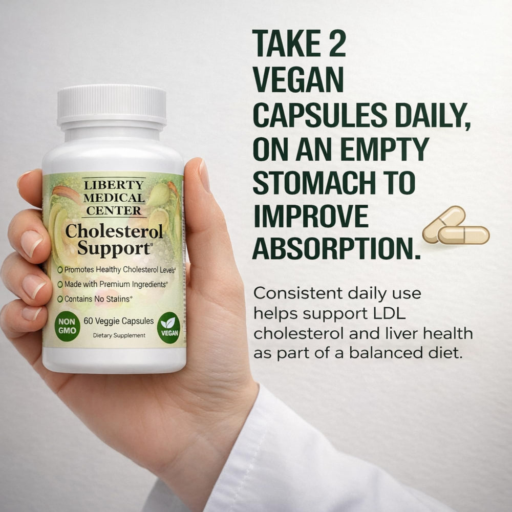 Liberty Medical Center milk thistle image showing plant-based liver support