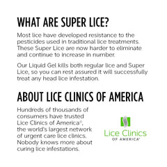 Lice Clinics of America guarantee seal emphasizes support and satisfaction.