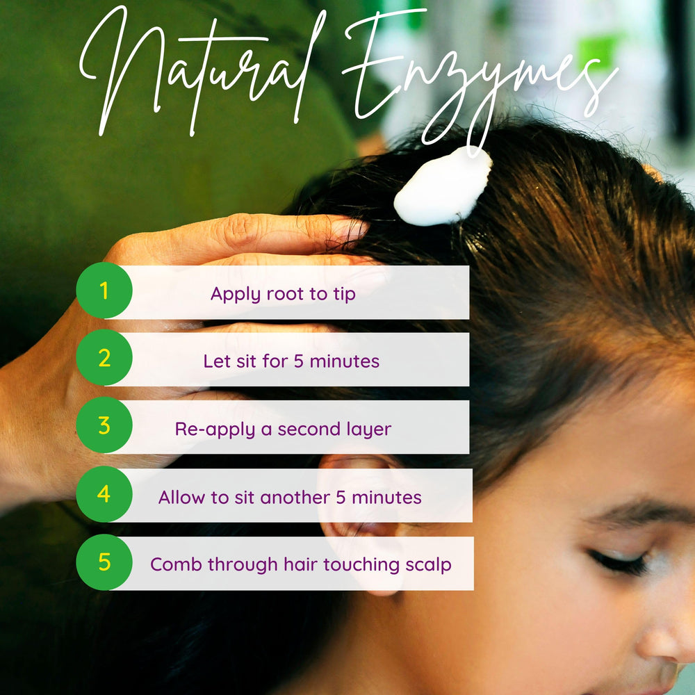 Lice Eliminator Comb shown separately for easy nit removal after treatment.