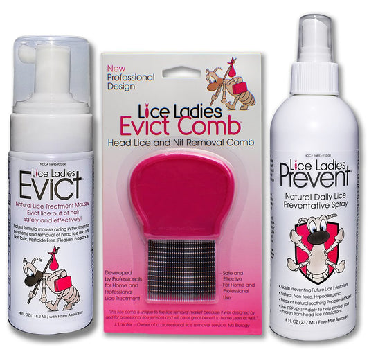 Lice Ladies Evict Mousse application shows quick treatment option for head lice