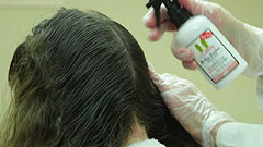 Lice Sisters patent-design label signals professional formulation