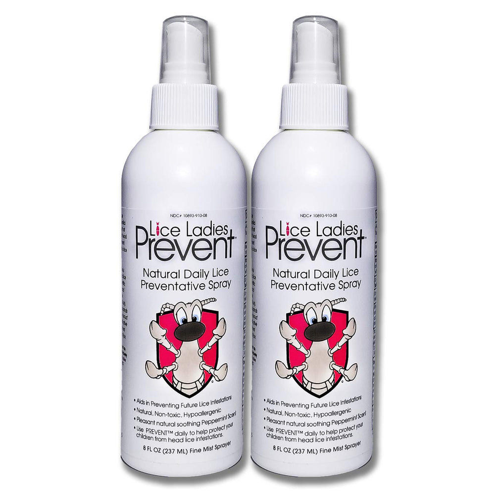 Lice Ladies Prevent spray bottle ready for daily use to deter lice.