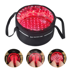 Two year warranty badge on Licinwing foot therapy bucket