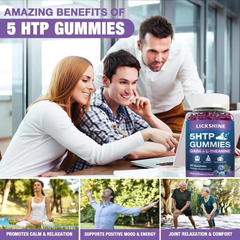 Nutrition panel shot for Lickshine 2-pack sleep gummies with omega 3-6-9