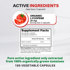 Italian tomato lycopene extract visual showcasing pure ingredient for health