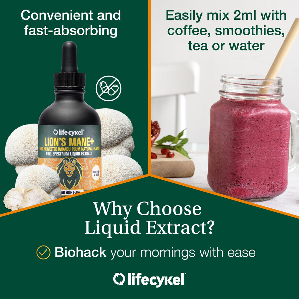 Life Cykel This is It Pack label closeup highlights organic ingredients.