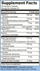 Galantamind capsules arranged to highlight memory and focus benefits