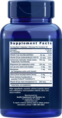 Life Extension Bone Restore label showcasing calcium, D3, and K2 for bone health.
