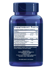 Life Extension Bone Strength Collagen Formula label detail highlighting ingredients for bone wellness.