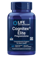 Life Extension Cognitex Elite bottle promotes focus and memory support.
