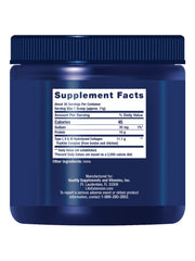 Life Extension Collagen Peptides being poured into a glass for easy mixing.