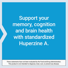Life Extension Huperzine A gluten-free seal supports dietary accessibility