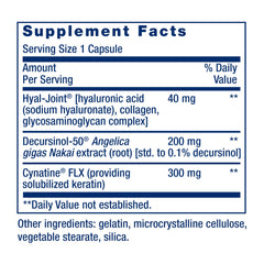 Life Extension Korean Angelica joint-support image suggests inflammation balance and mobility-friendly options.