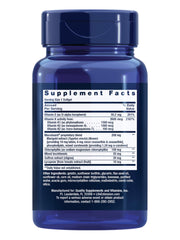 Life Extension MacuGuard vision-softgel highlighting carotenoids and saffron for eye health