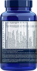 Life Extension Mix tablets closeup on label; all-in-one daily nutrition for immune and heart health