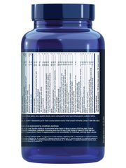 Life Extension Mix without Copper bottle side emphasizes copper-free formula for sensitive dietary needs.