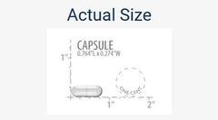 Life Extension PQQ 20 mg bottle side view, suggesting a 60-day daily routine.
