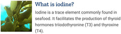Life Extension Sea Iodine ingredients kelp and bladderwrack highlight natural seaweed blend.
