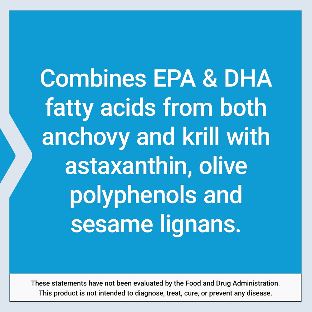 Life Extension South Pacific Anchovy Oil bottle shows fresh omega-3 source