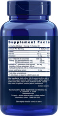 Close-up of Life Extension Super Omega-3 softgels highlighting compact, easy-to-swallow design.