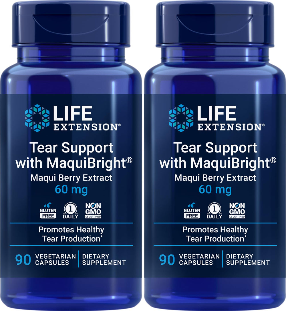 Life Extension Tear Support MaquiBright bottle front for daily eye comfort