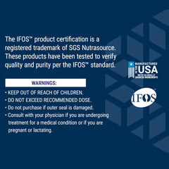 Life Extension Made in USA manufacturing label on the bottle.