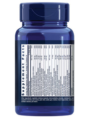 Life Extension Whole Food Multivitamin bottle nutrition label and ingredients visible