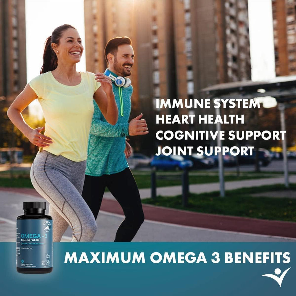 Life & Food Omega-3 Supreme purity process removes contaminants for a cleaner oil.