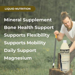 Life Force OsteoProCare Bone Juice four-pack display for convenient supply.