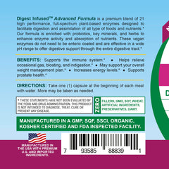 Life Infused USA-manufactured facility badge reflecting GMP standards