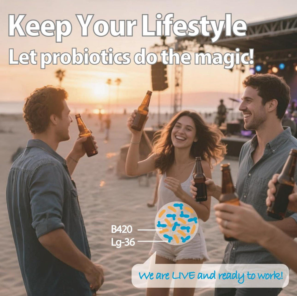 Life-Space Shape B420 ingredients label emphasizing prebiotic included.