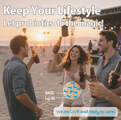 Life-Space Shape B420 ingredients label emphasizing prebiotic included.