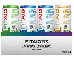 LIFEAID FITAID RX Zero Sugar bottle front view for post-workout recovery