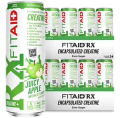 LIFEAID FITAID RX Zero Sugar bottle for post-workout recovery with encapsulated creatine