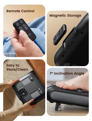 7-degree tilt angle enables natural, comfortable lounging